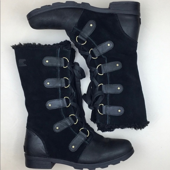 Sorel Shoes - Black Sorel waterproof leather boots